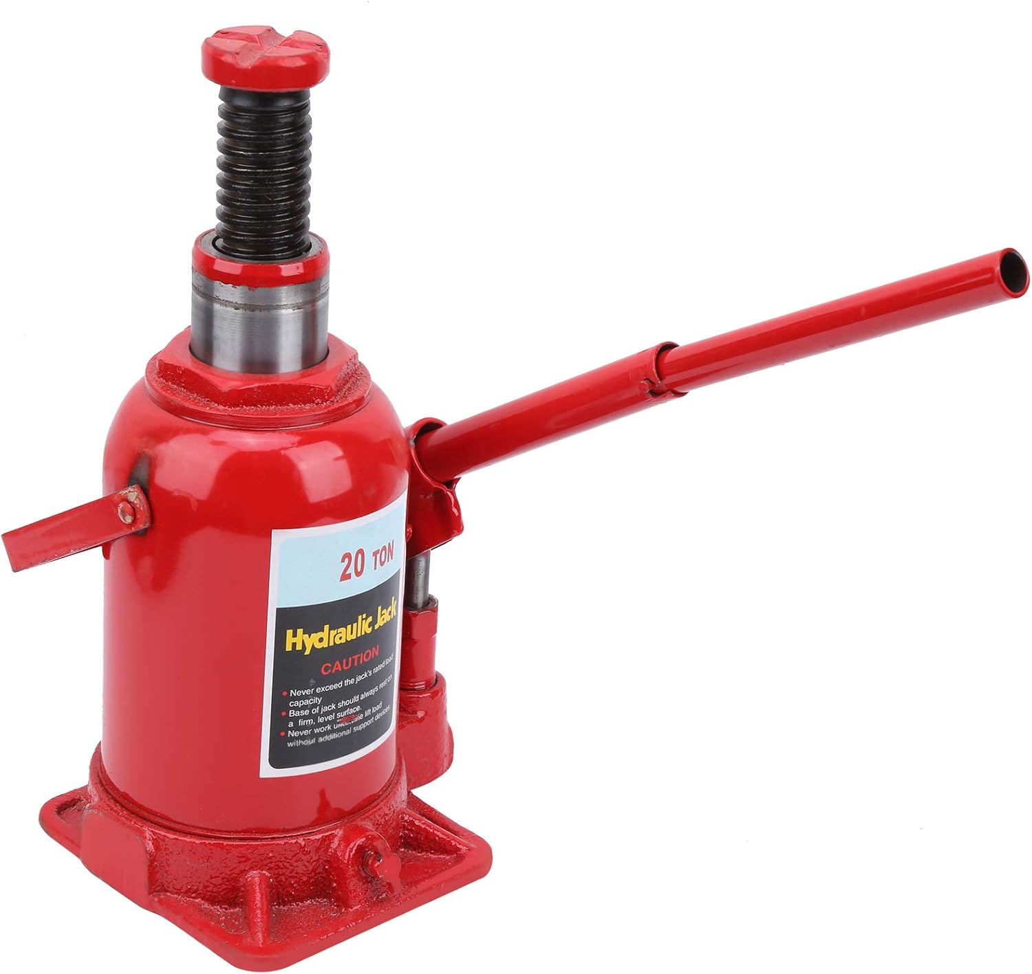 gato hidráulico 20 toneladas, gato tipo botella, herramienta mecánica, elevador de carros, gato para carro, gato taller automotriz, gato resistente