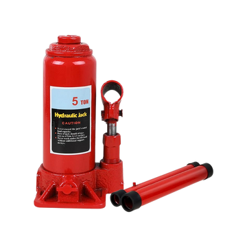 gato hidráulico 5 toneladas, gato tipo botella, herramienta mecánica, elevador de carros, gato para carro, gato taller automotriz, gato resistente