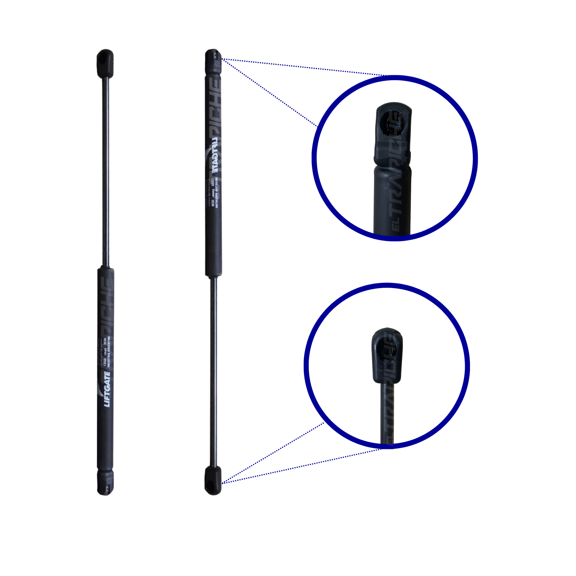 Gato capot TX/TXL, soporte metálico resistente para mantener el capó elevado con seguridad. Ideal para trabajos mecánicos y mantenimiento del motor.