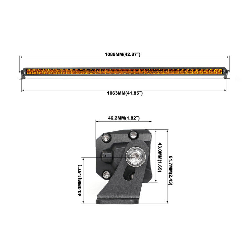 Explora Barra 40 Recta P8L SC Led