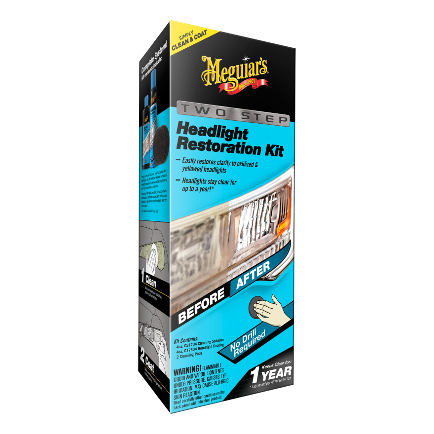 Headlight Restoration Kit, Restaurador de farolas G2970 meguiars
