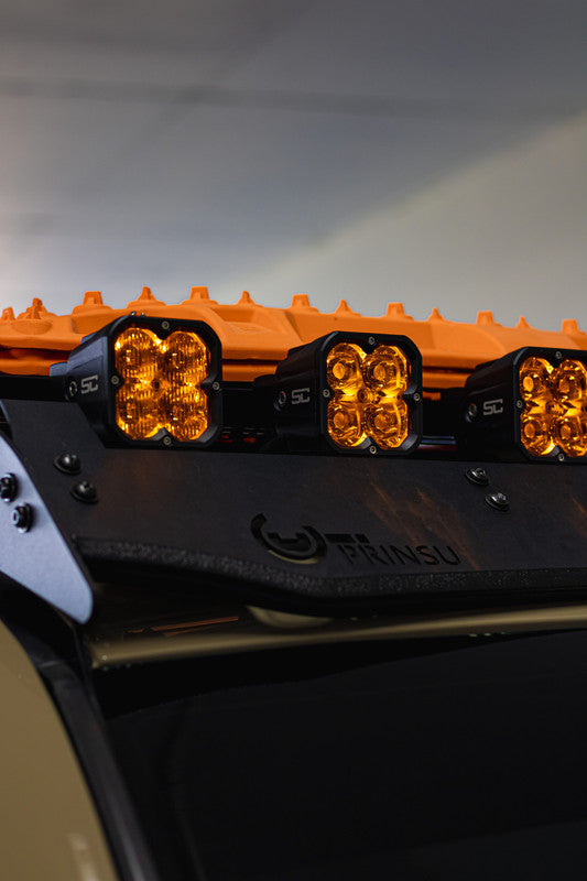 Exploras 4 Led  3 Cuadrada Amber DRL Driving