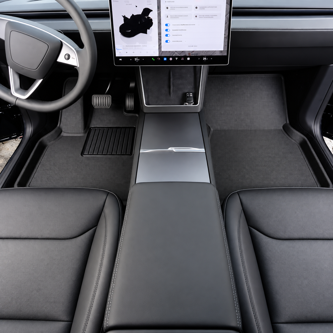 Tapetes 3D juego completo para el tesla model Y