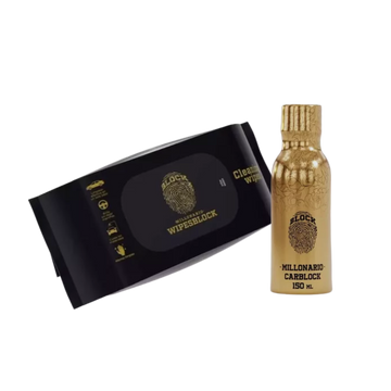 Kit Car Block: incluye Wipesblock paños húmedos para limpieza y un perfume para carro. Mantén tu vehículo fresco, limpio y con un aroma agradable en todo momento.