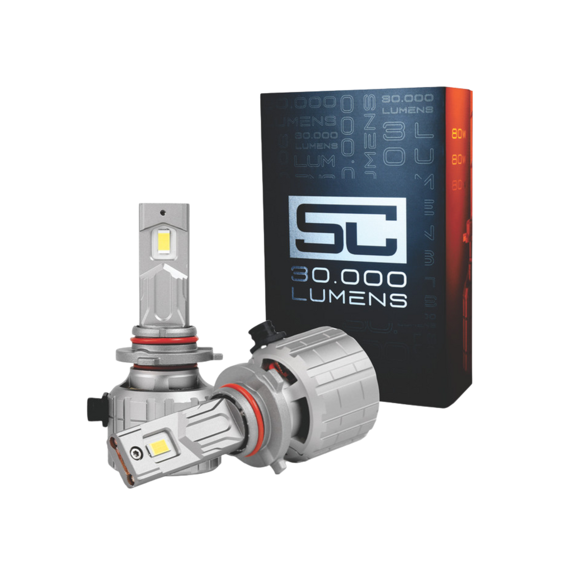 bombillos led 30000 lúmenes, luces blancas 6500K, bombillas SC LED, luces LED alta intensidad, iluminación LED automotriz, luces LED antiniebla, bombillos led aluminio

