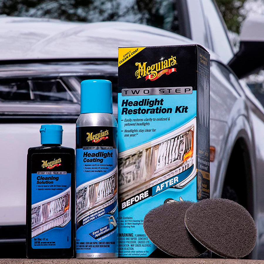 Headlight Restoration Kit, Restaurador de farolas G2970 meguiars