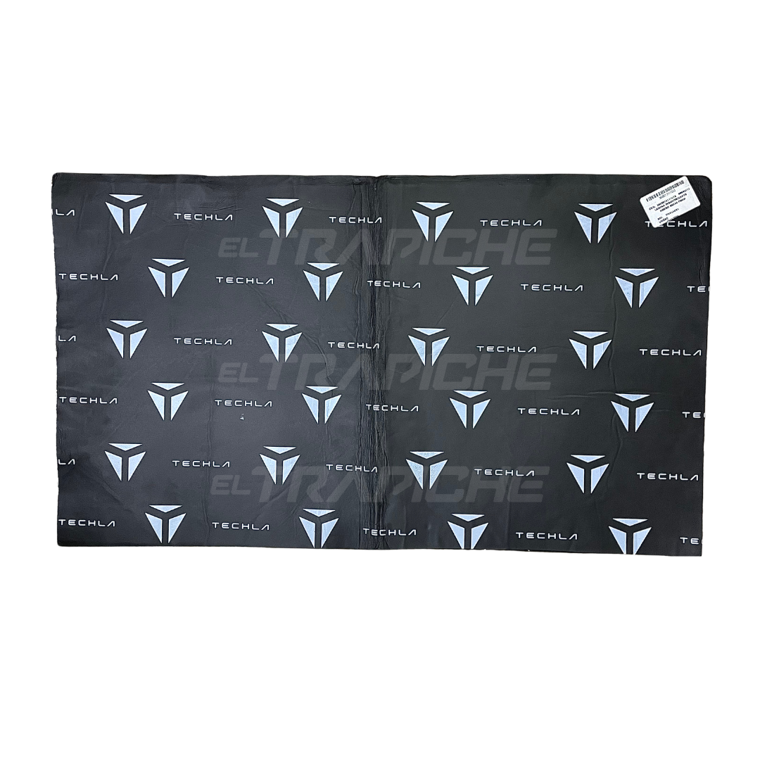 Lámina insonorizante Techla. Reduce ruidos y vibraciones en tu vehículo. Mejora el confort al conducir. Fácil de instalar, resistente y duradera.