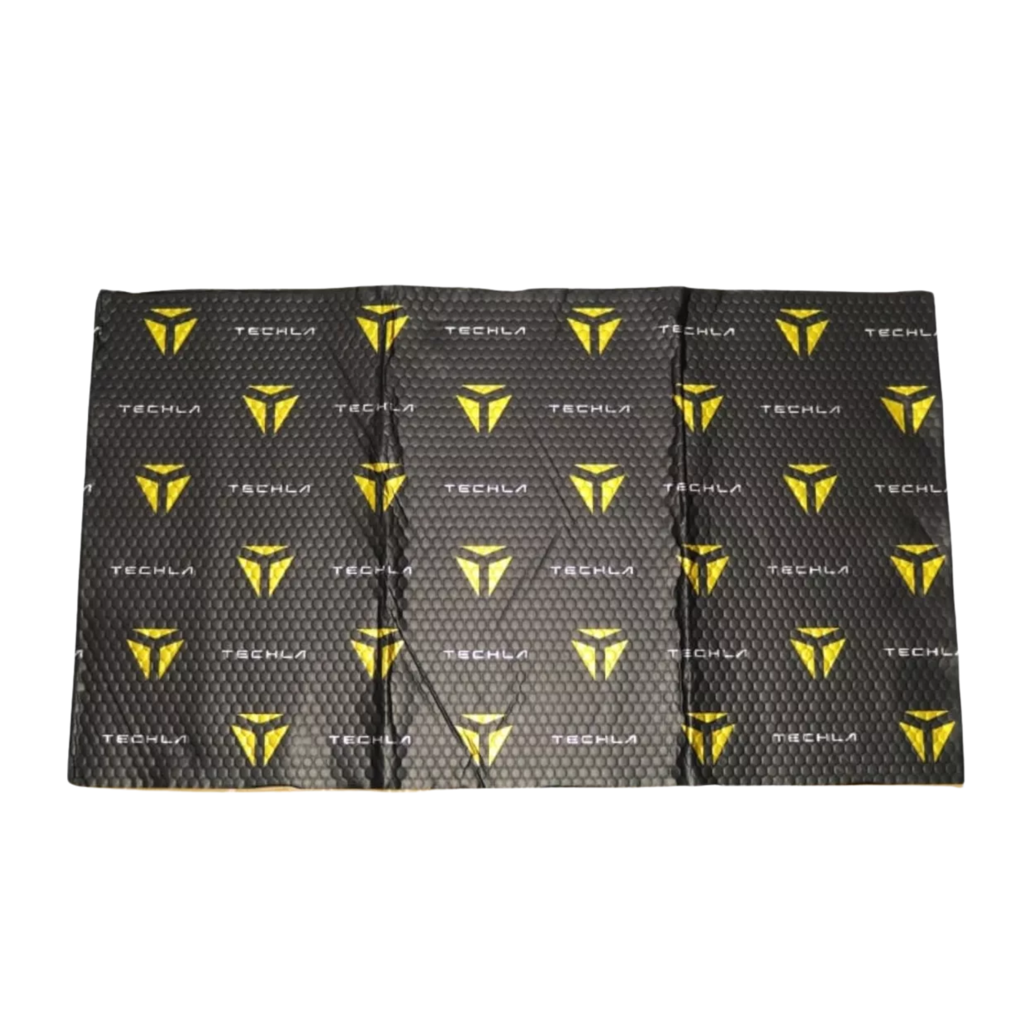 Lámina insonorizante Techla. Reduce ruidos y vibraciones en tu vehículo. Mejora el confort al conducir. Fácil de instalar, resistente y duradera.