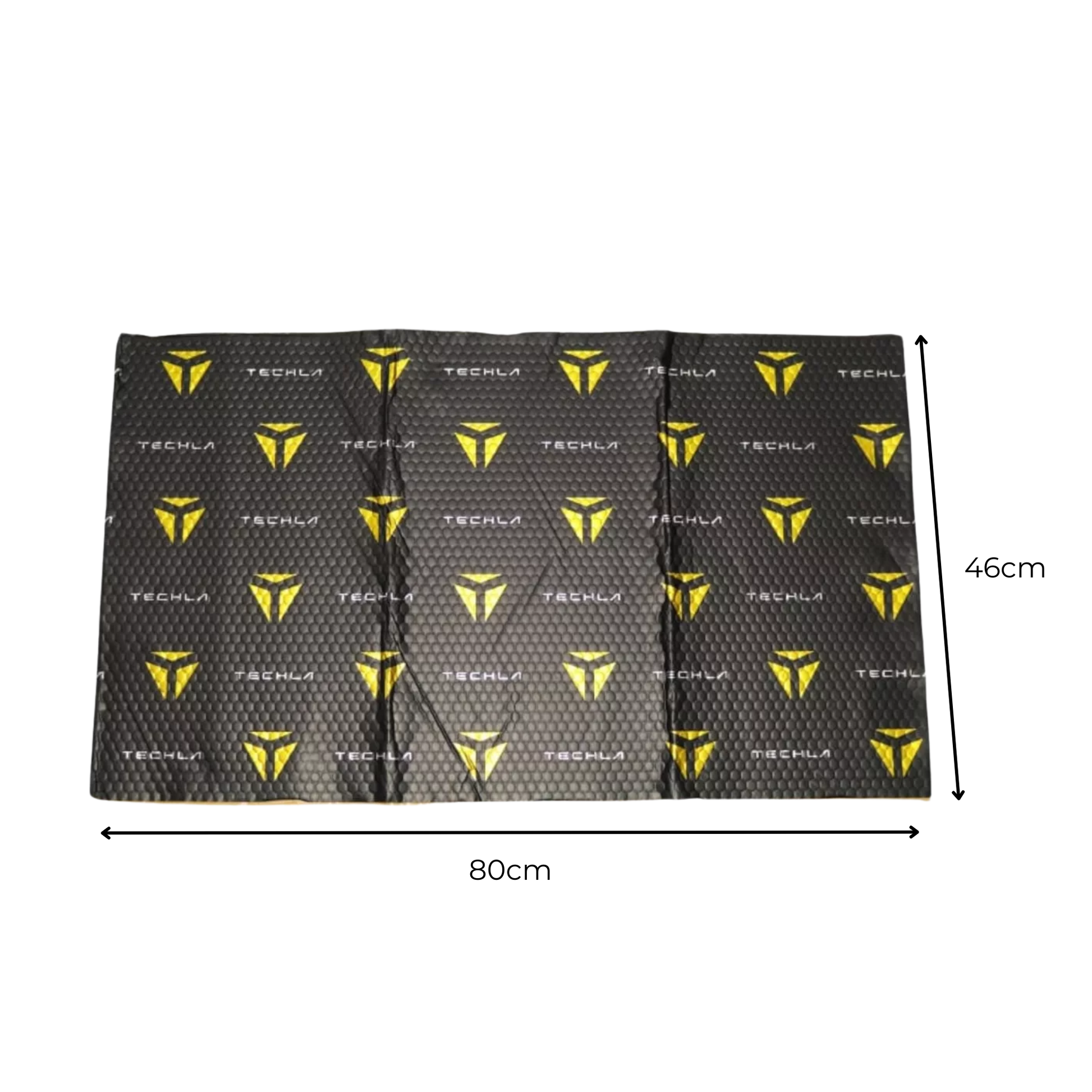 Lámina insonorizante Techla. Reduce ruidos y vibraciones en tu vehículo. Mejora el confort al conducir. Fácil de instalar, resistente y duradera.