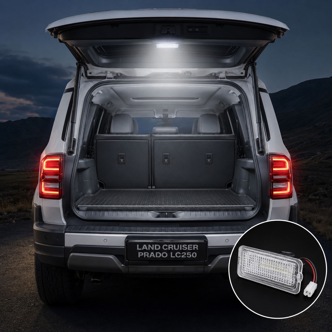 Lámpara interior LED para Toyota Prado LC250 TX