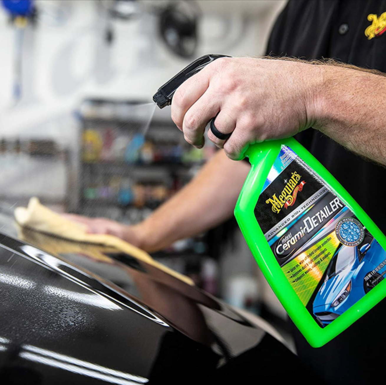 Hybrid Ceramic Detailer, Limpiador y Abrillantador G200526 meguiars