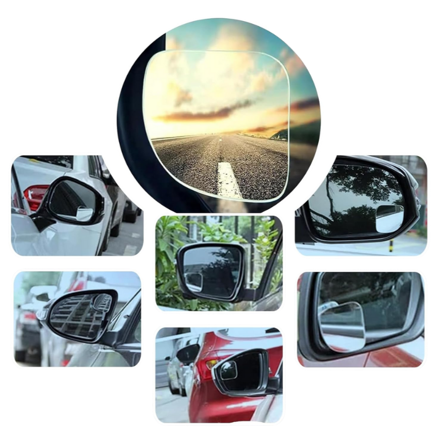 luna espejo adhesiva, espejo adhesivo 55x50mm, espejo auxiliar auto, repuesto espejo carro, espejo pequeño adhesivo, espejo retrovisor adhesivo, luna espejo universal, espejo para moto, espejo cuadrado carro, accesorios para retrovisor