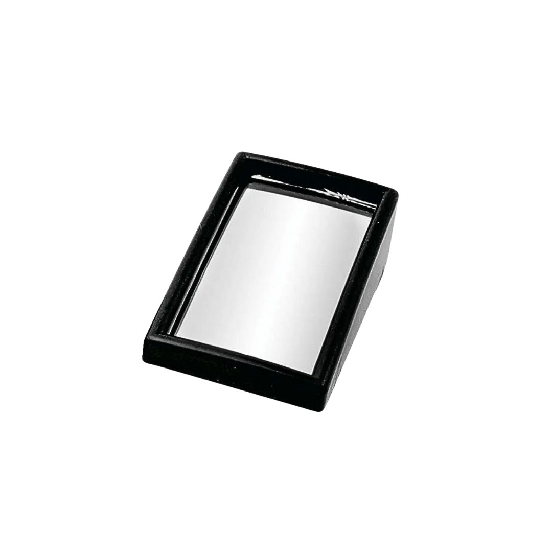 espejo punto ciego rectangular, espejo cuña retrovisor, luna espejo auxiliar, espejo convexo retrovisor, espejo punto ciego 50x28mm, espejo adhesivo lateral, espejo seguridad carro, espejo para maniobras, retrovisor adicional pequeño, espejo lateral para carro