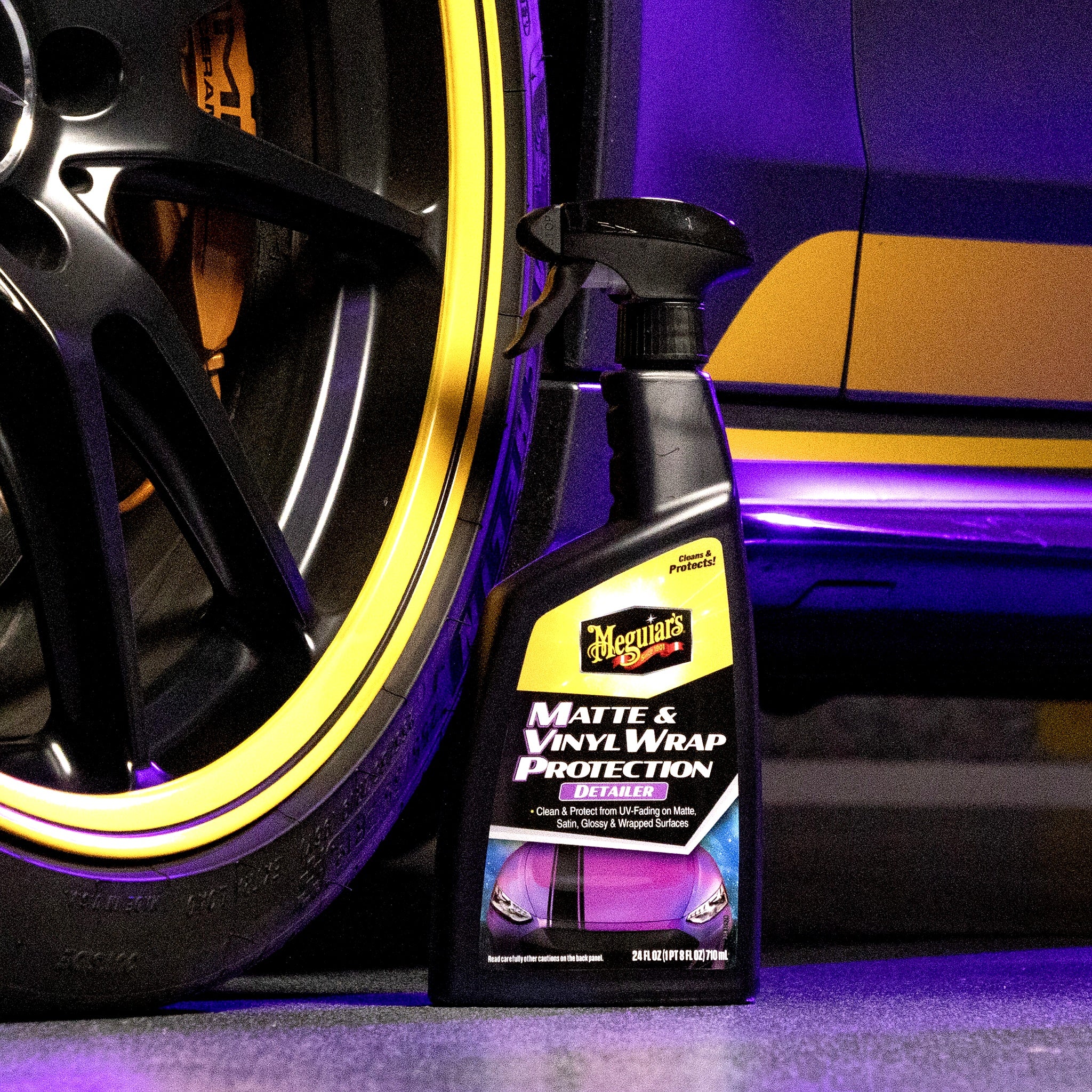 Matte & Vinyl Wrap Protection Detailer de Meguia's G260724 – Protector para Vinilo y PPF Mate
