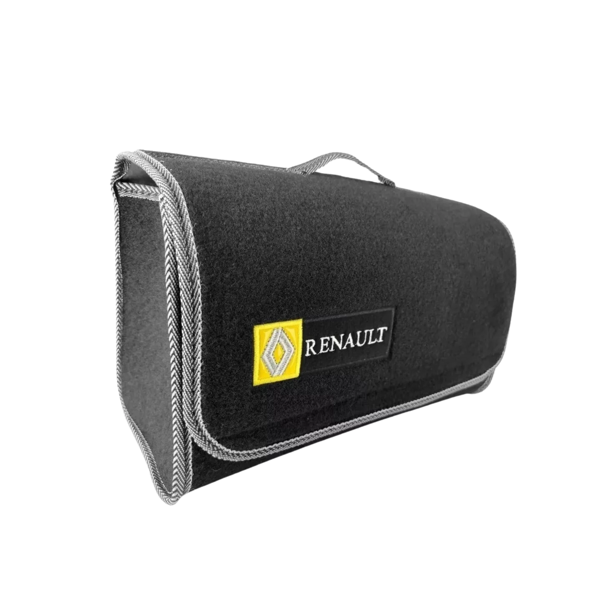 Maletín de felpa Renault ECO. Ideal para llevar herramientas o accesorios. Solo incluye el maletín, no contiene elementos en su interior.