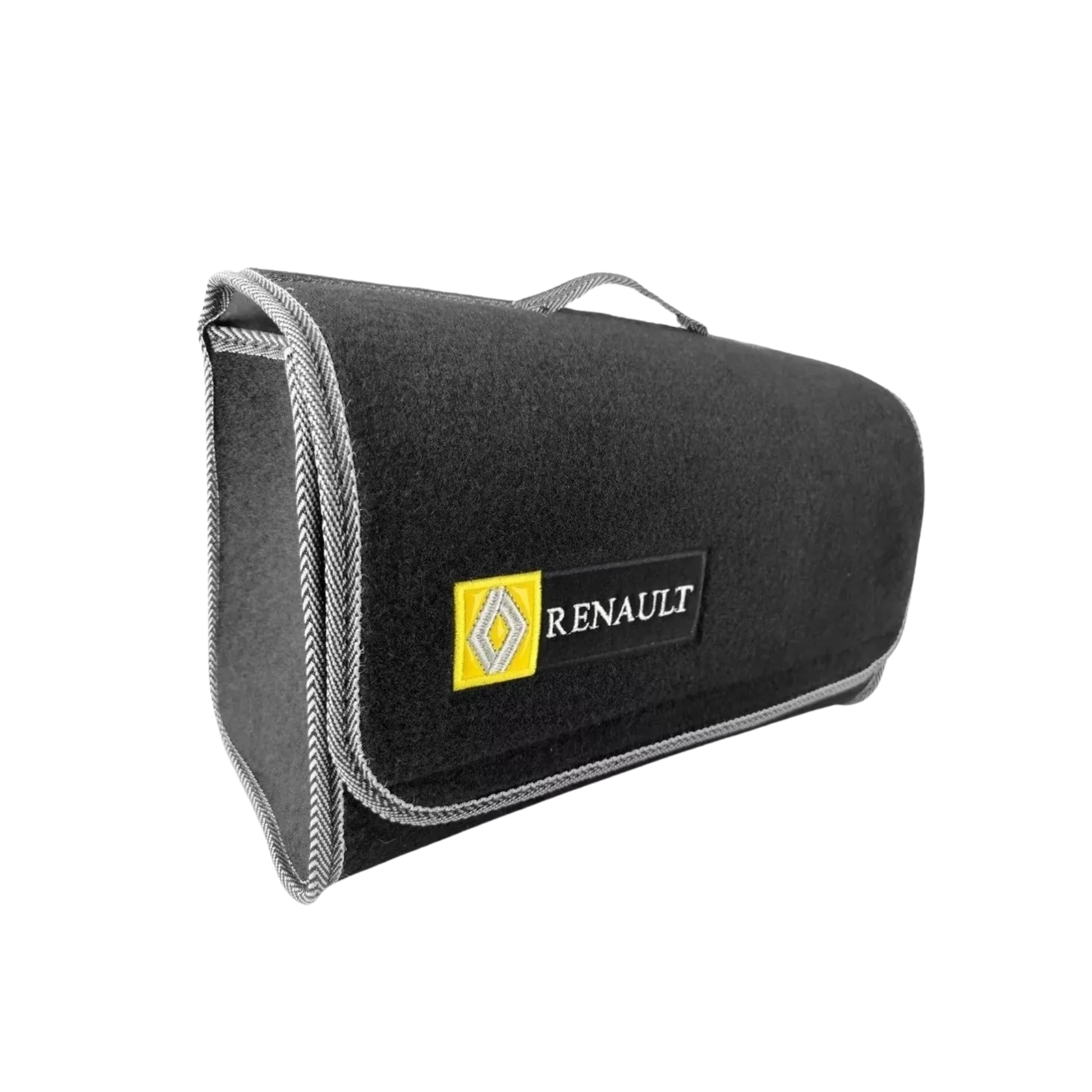 Maletín de felpa Renault ECO. Ideal para llevar herramientas o accesorios. Solo incluye el maletín, no contiene elementos en su interior.