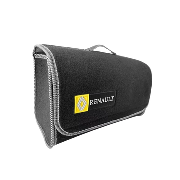 Maletín de felpa Renault ECO. Ideal para llevar herramientas o accesorios. Solo incluye el maletín, no contiene elementos en su interior.