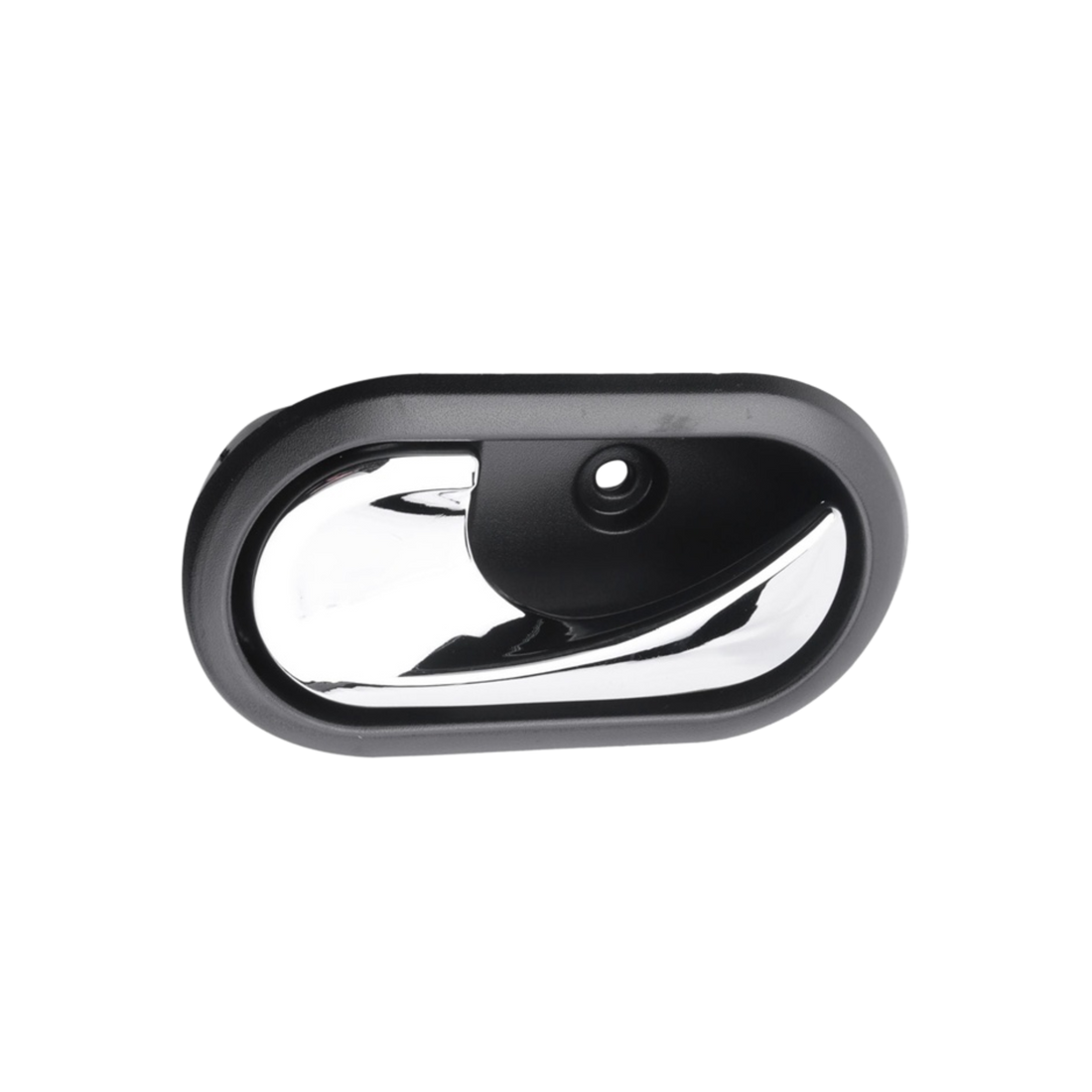 Manija interna para Renault Logan y Duster. Repuesto resistente, fácil de instalar y con ajuste perfecto. Recupera la apertura cómoda de la puerta.