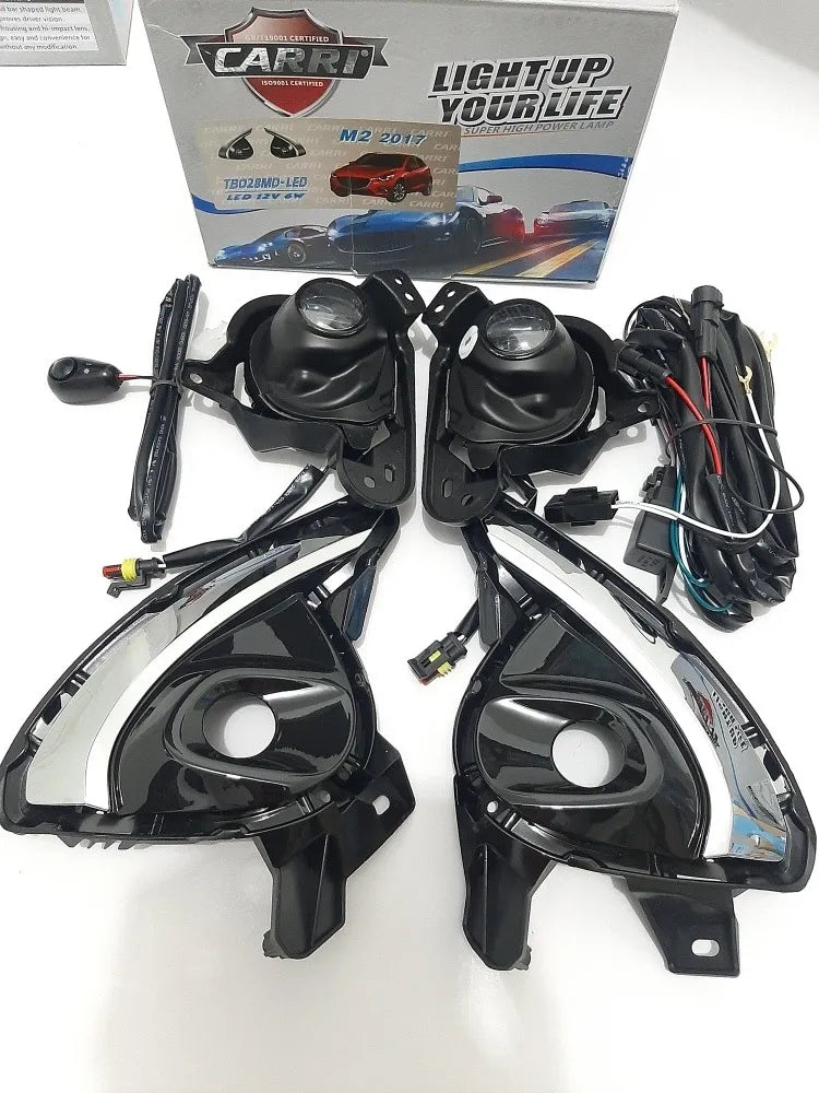 exploradoras mazda 2, faros mazda 2, exploradoras originales mazda, luz antiniebla mazda 2, exploradoras cromadas, exploradoras sin led, repuesto mazda 2, accesorios mazda 2, faros halógenos mazda, luces bumper mazda 2