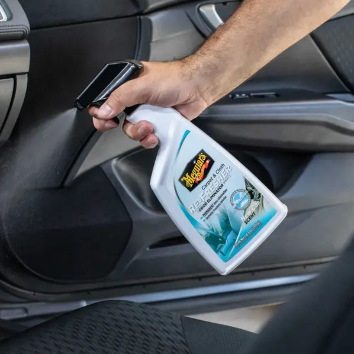 Meguiars Eliminador Olores De Telas Y Alfombras Re-fresher' 