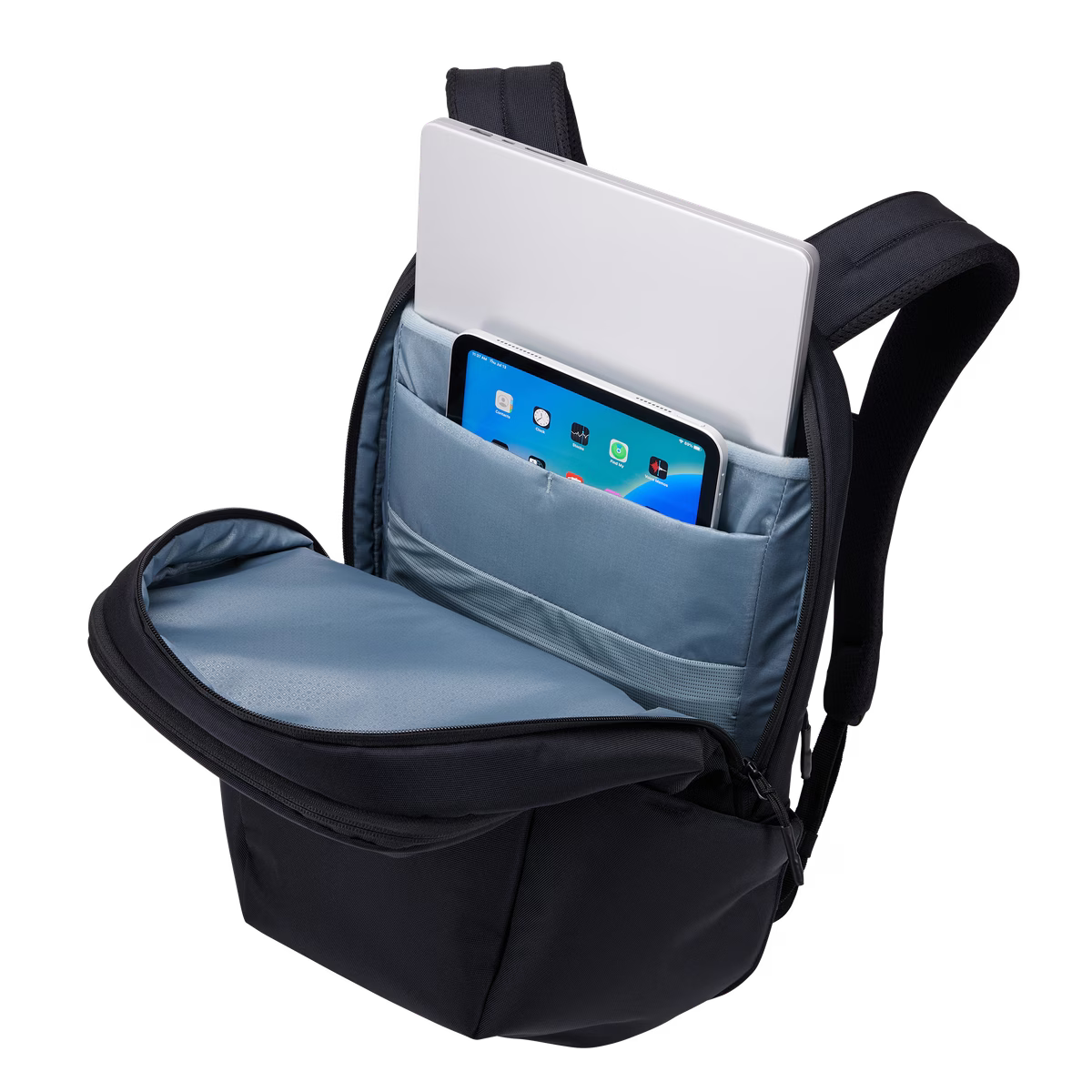 Bolso Subterra Thule, mochila Thule 21L, mochila para laptop, bolso urbano Thule, mochila con certificación bluesign, accesorios Thule, mochila para viajeros, mochila transpirable, bolso minimalista Thule, mochila tecnológica