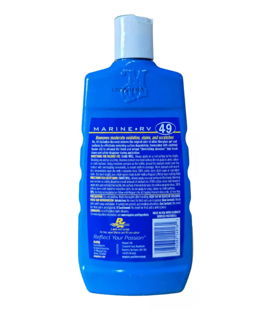 Oxidation remover meguiar, remueve oxidación y gota seca