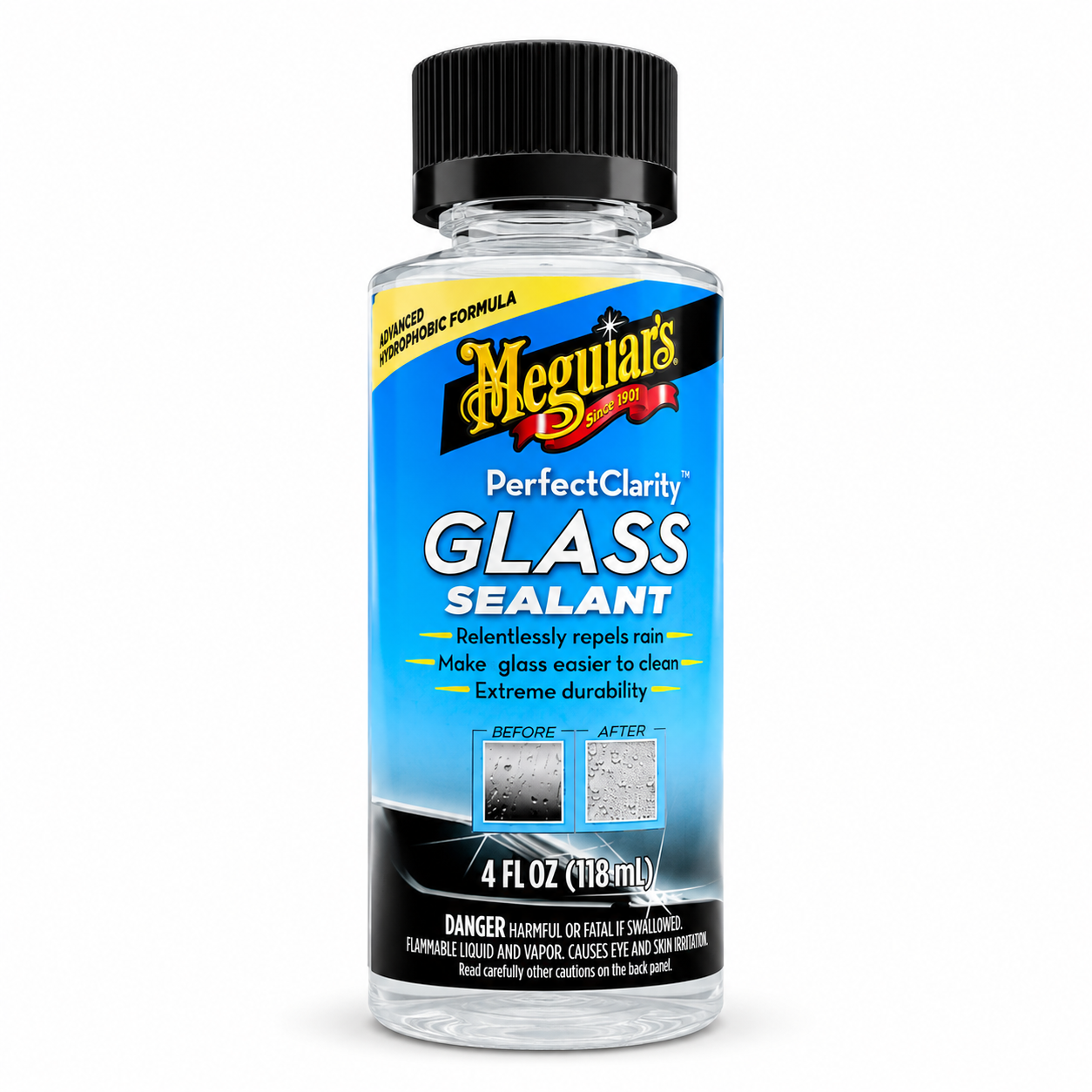 Perfect Clarity Glass Sealant, Sellador G8504 meguiars