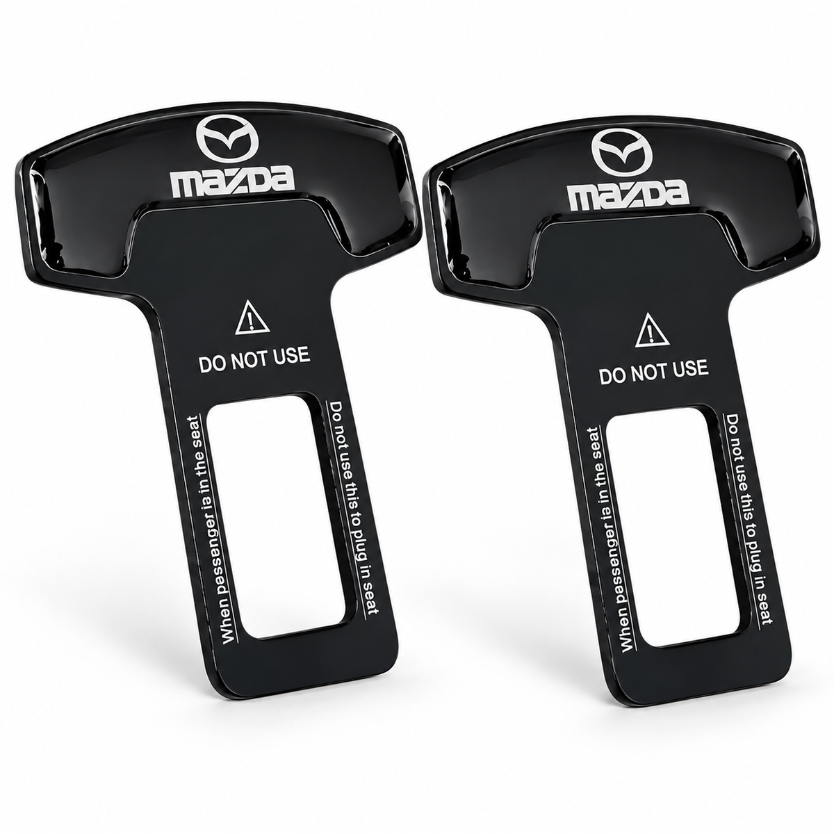 Clip para Cinturón silenciador marcado Mazda (paquete X2)