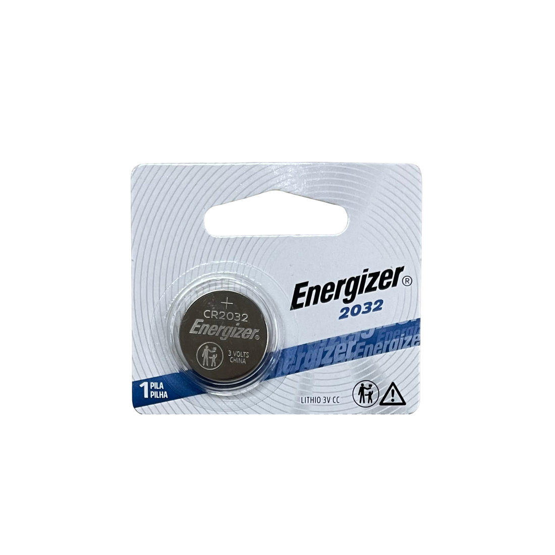Batería 2032 de larga duración. Funciona en temperaturas extremas, mantiene carga hasta 8 años y es ideal para dispositivos electrónicos.