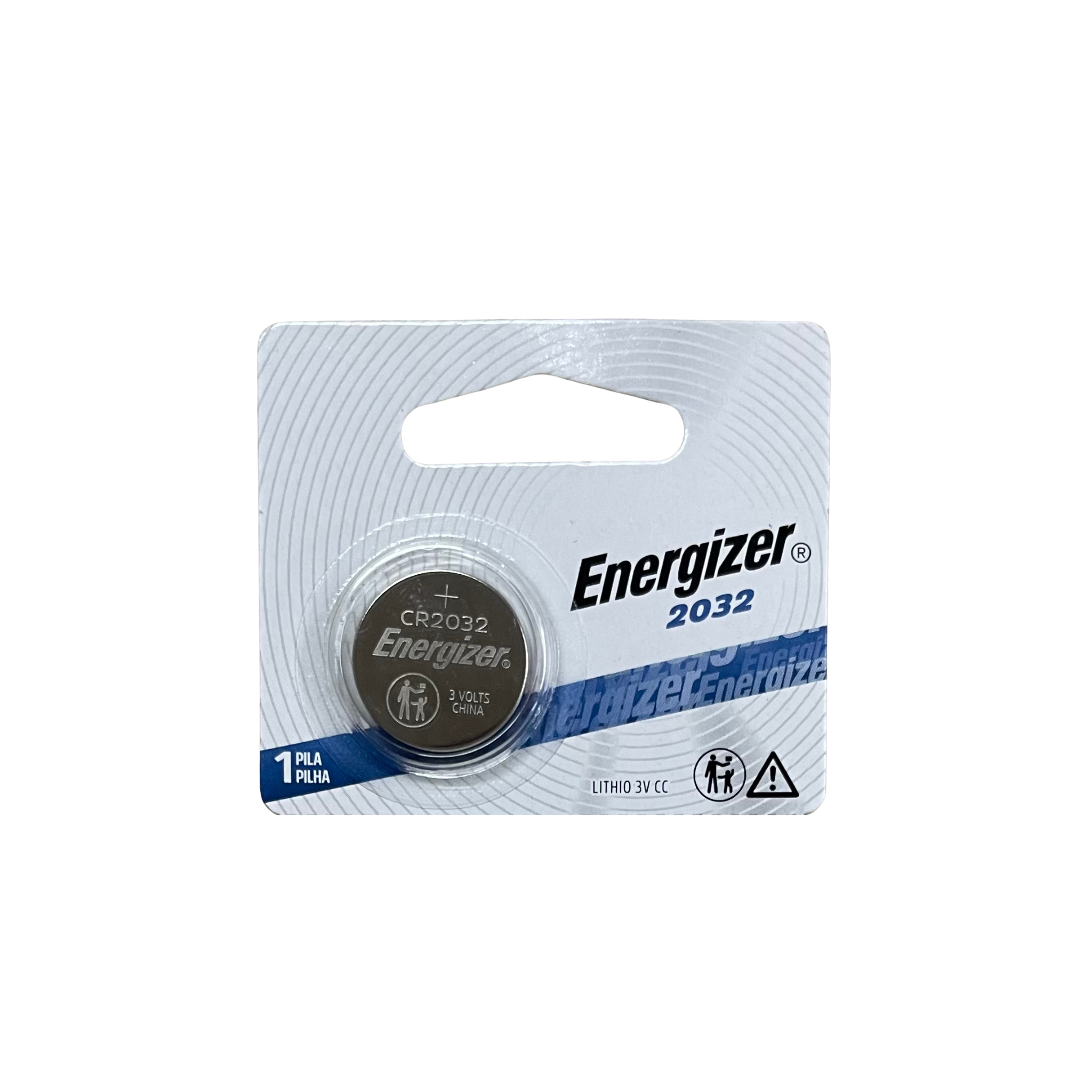 Batería 2032 de larga duración. Funciona en temperaturas extremas, mantiene carga hasta 8 años y es ideal para dispositivos electrónicos.