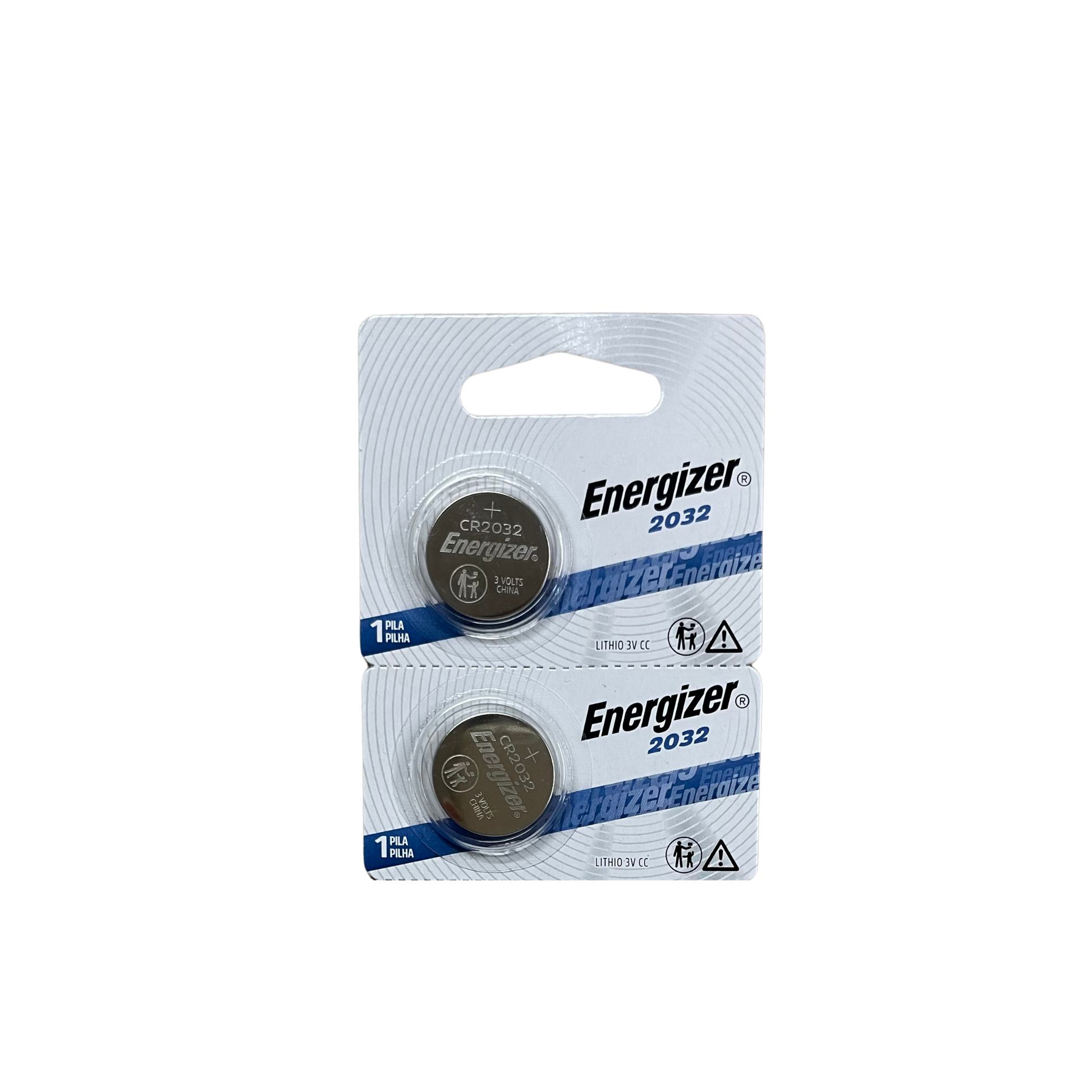 Batería Energizer 2032 de larga duración. Funciona en temperaturas extremas, mantiene carga hasta 8 años y es ideal para dispositivos electrónicos.