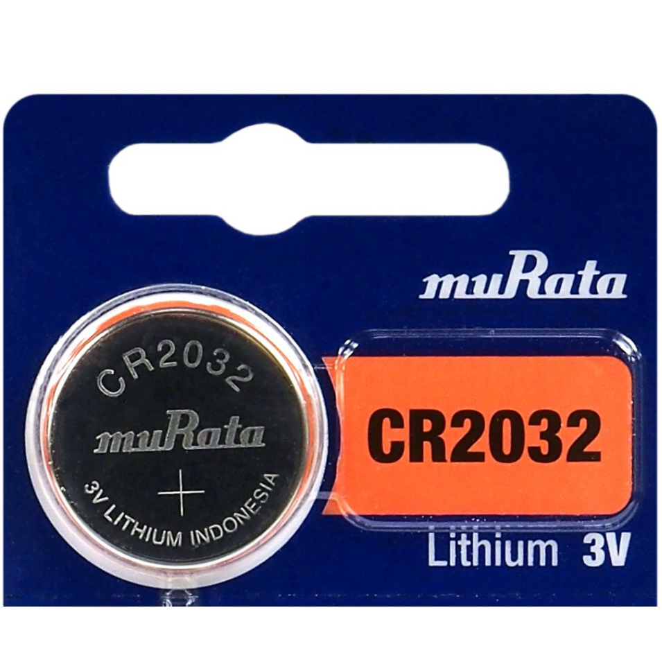 Batería 2032 de larga duración. Funciona en temperaturas extremas, mantiene carga hasta 8 años y es ideal para dispositivos electrónicos.