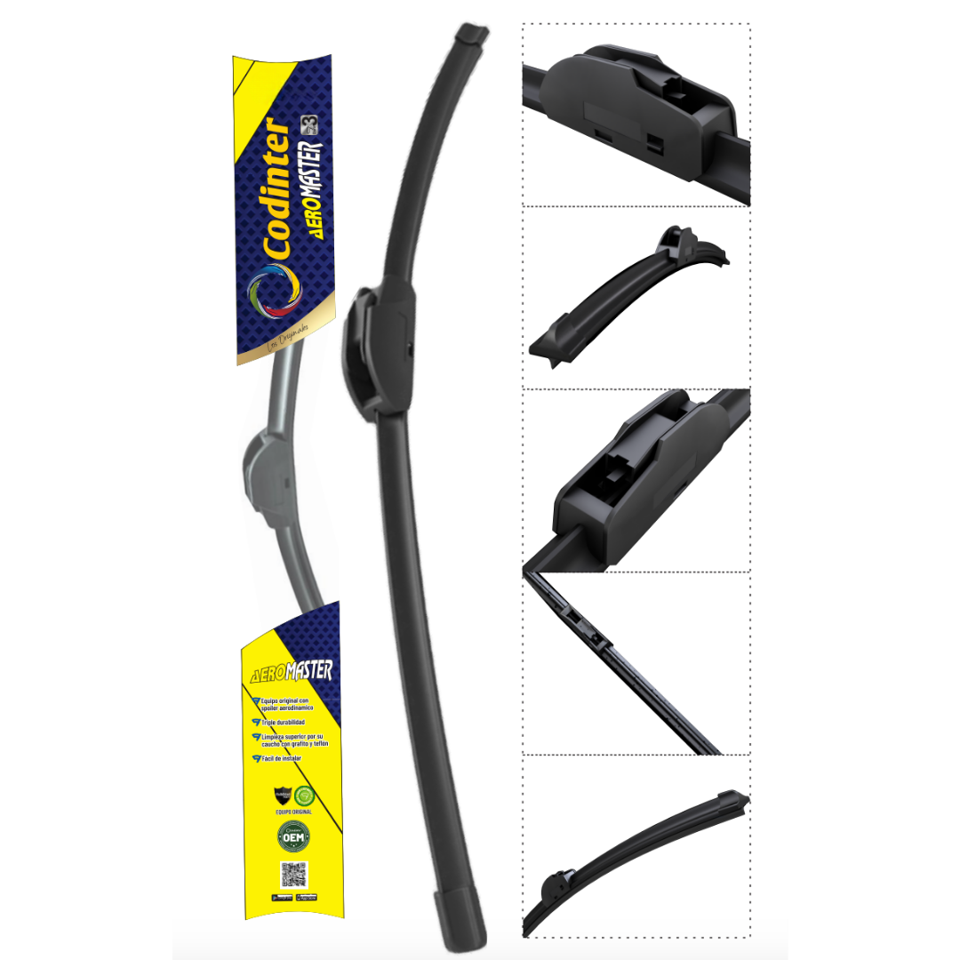 Plumillas de equipamiento Original con estructura de acero inoxidable, paseadores inoxidables, separadores en fibra antivibración, pintura electrostática.