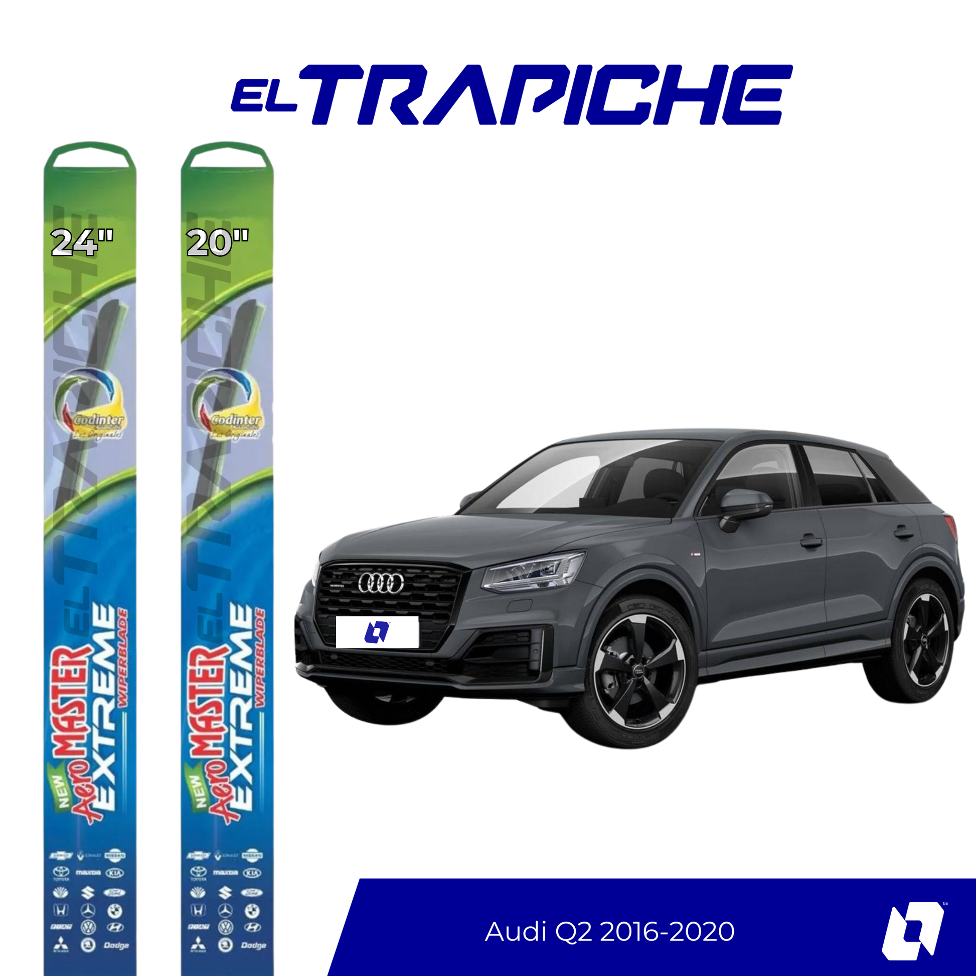 Limpiaparabrisas Audi Q2 2016-2020 AeroMaster Extreme