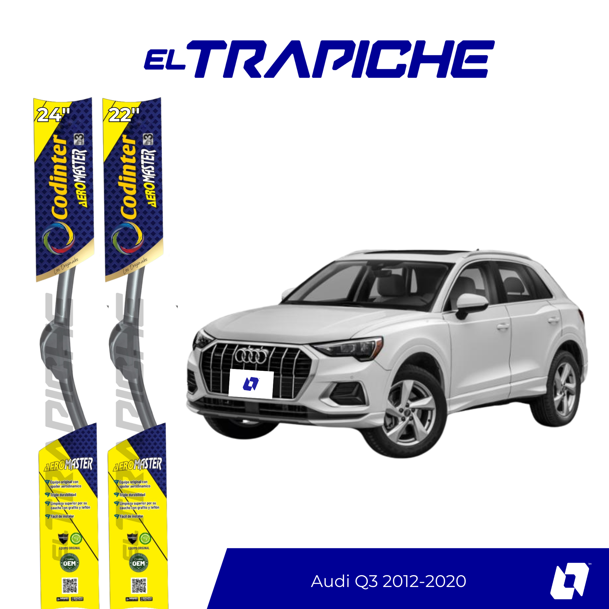 Plumillas de equipamiento Original con estructura de acero inoxidable, paseadores inoxidables, separadores en fibra antivibración, pintura electrostática para intemperie
