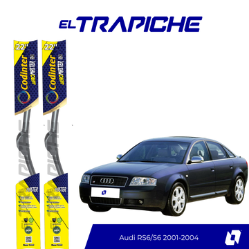 Plumillas de equipamiento Codinter original con acero inoxidable y caucho con silicona para un barrido claro y silencioso. Flexibles, duraderas y de alta calidad.