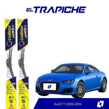 Plumillas de equipamiento Codinter original con acero inoxidable y caucho con silicona para un barrido claro y silencioso. Flexibles, duraderas y alta calidad.