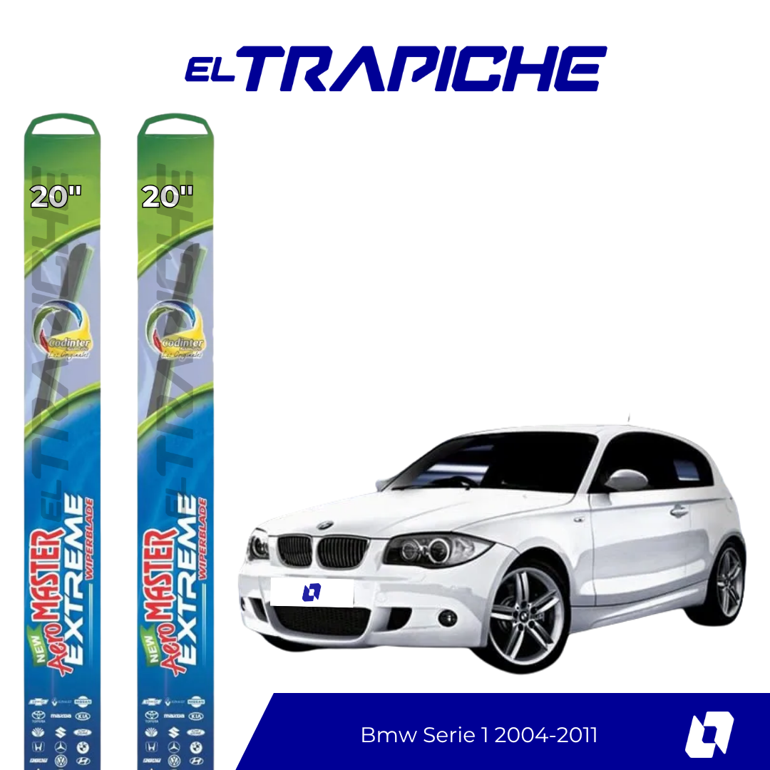 Plumillas de equipamiento Codinter original con acero inoxidable y caucho con silicona para un barrido claro y silencioso. Flexibles, duraderas y alta calidad.
