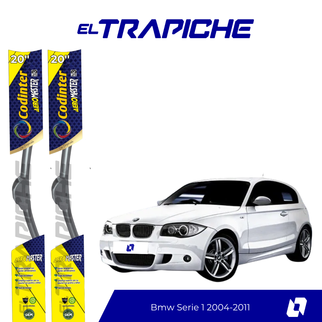 Plumillas de equipamiento Codinter original con acero inoxidable y caucho con silicona para un barrido claro y silencioso. Flexibles, duraderas y de alta calidad.