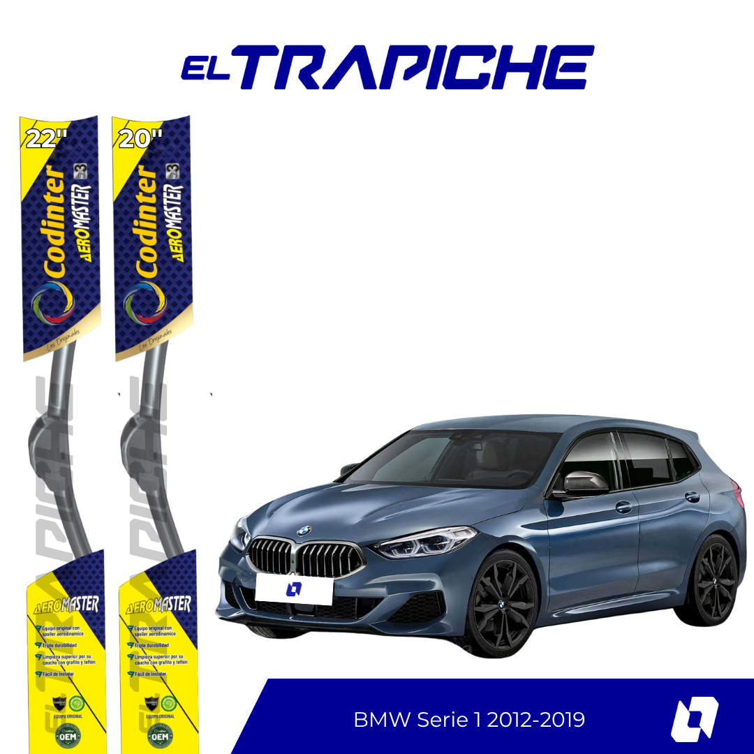 Plumillas de equipamiento Codinter original con acero inoxidable y caucho con silicona para un barrido claro y silencioso. Flexibles, duraderas y de alta calidad.