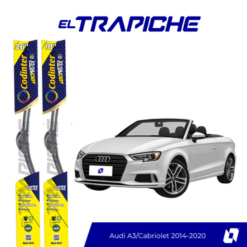 Plumillas Audi A3/Cabriolet 2014-2020