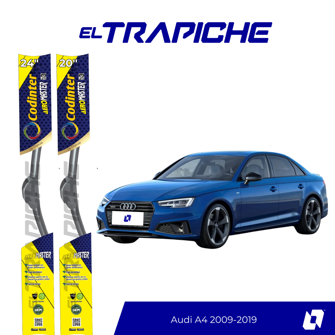 Plumillas Audi A4 2009-2019