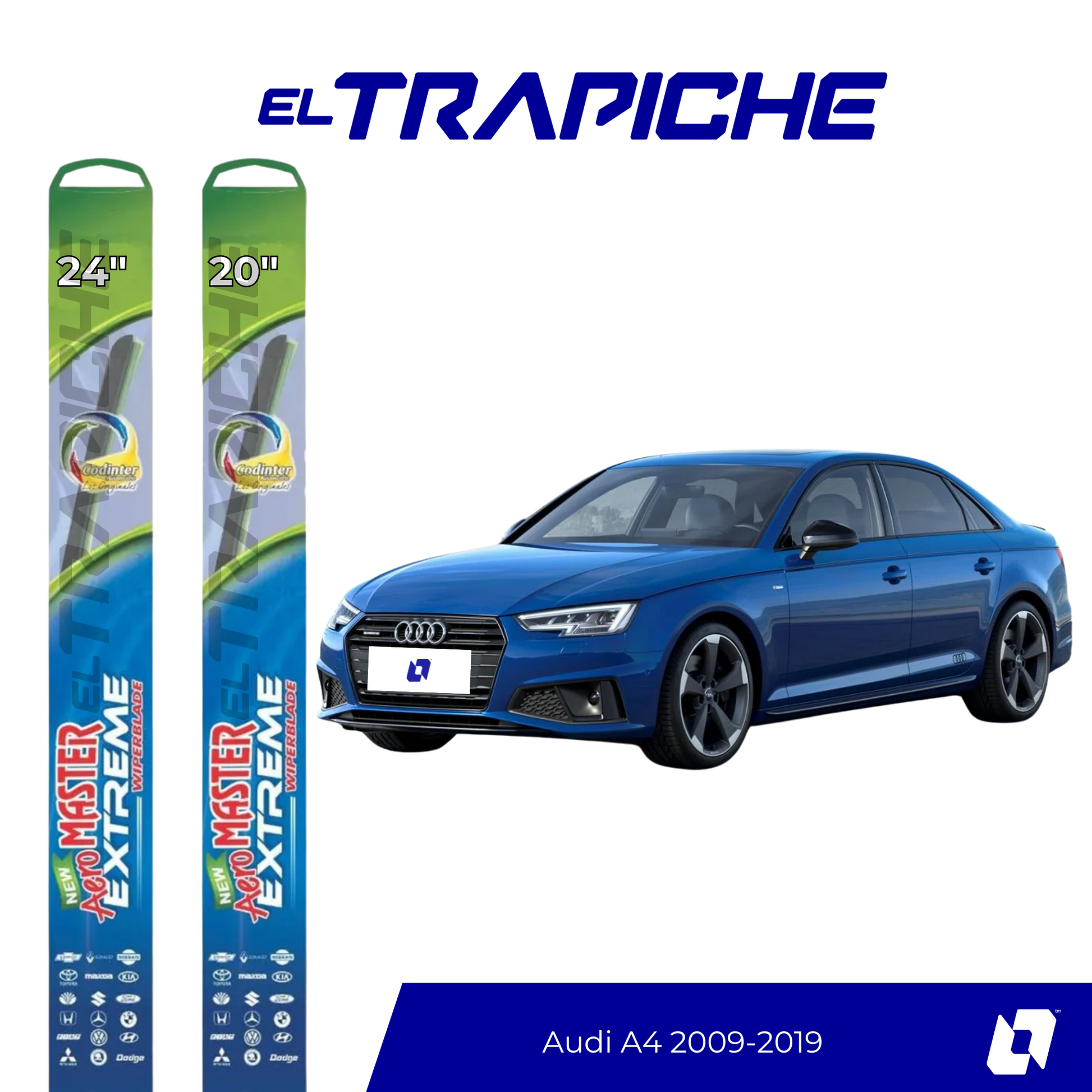 Plumillas Audi A4 2009-2019 