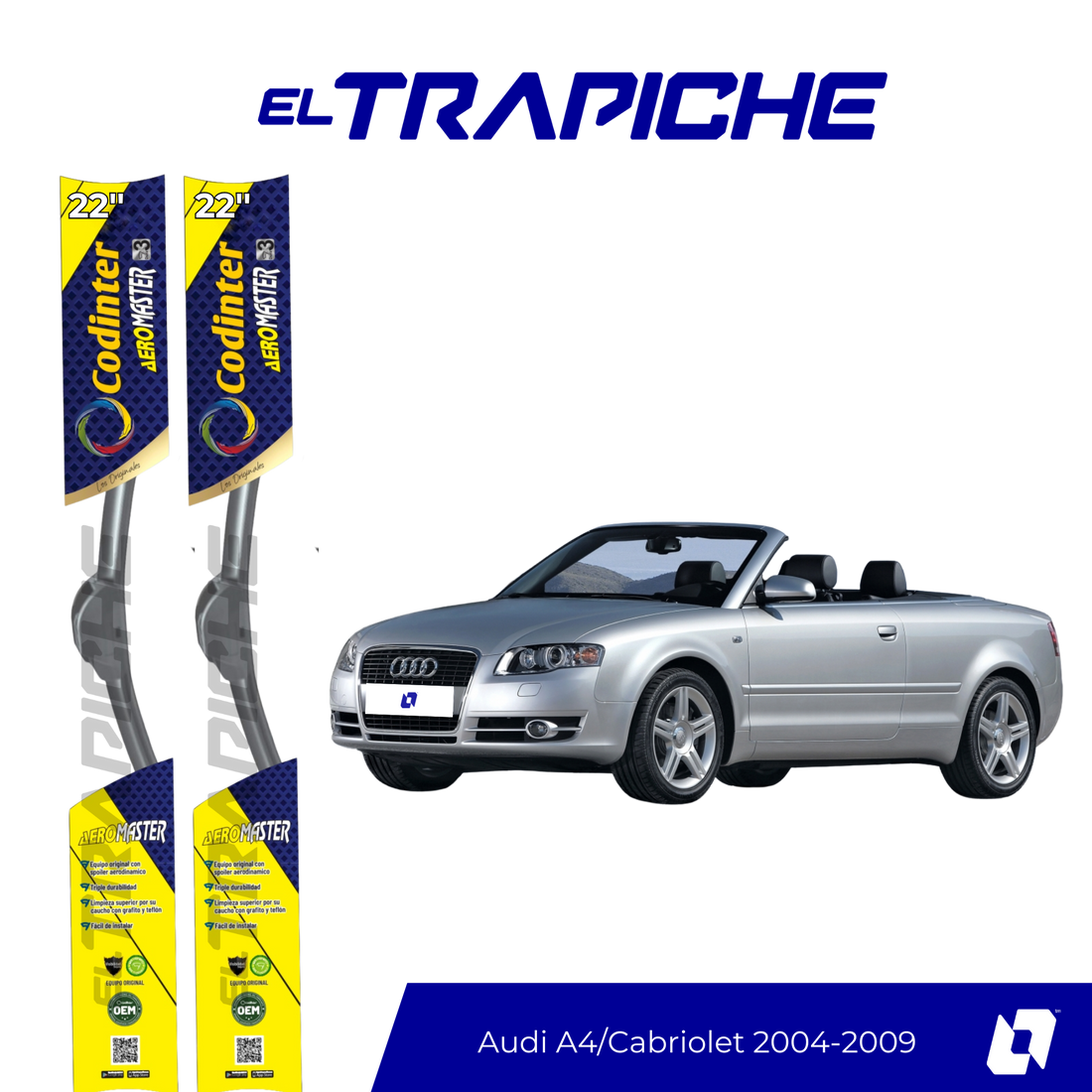 Plumillas Audi A4 2004-2009