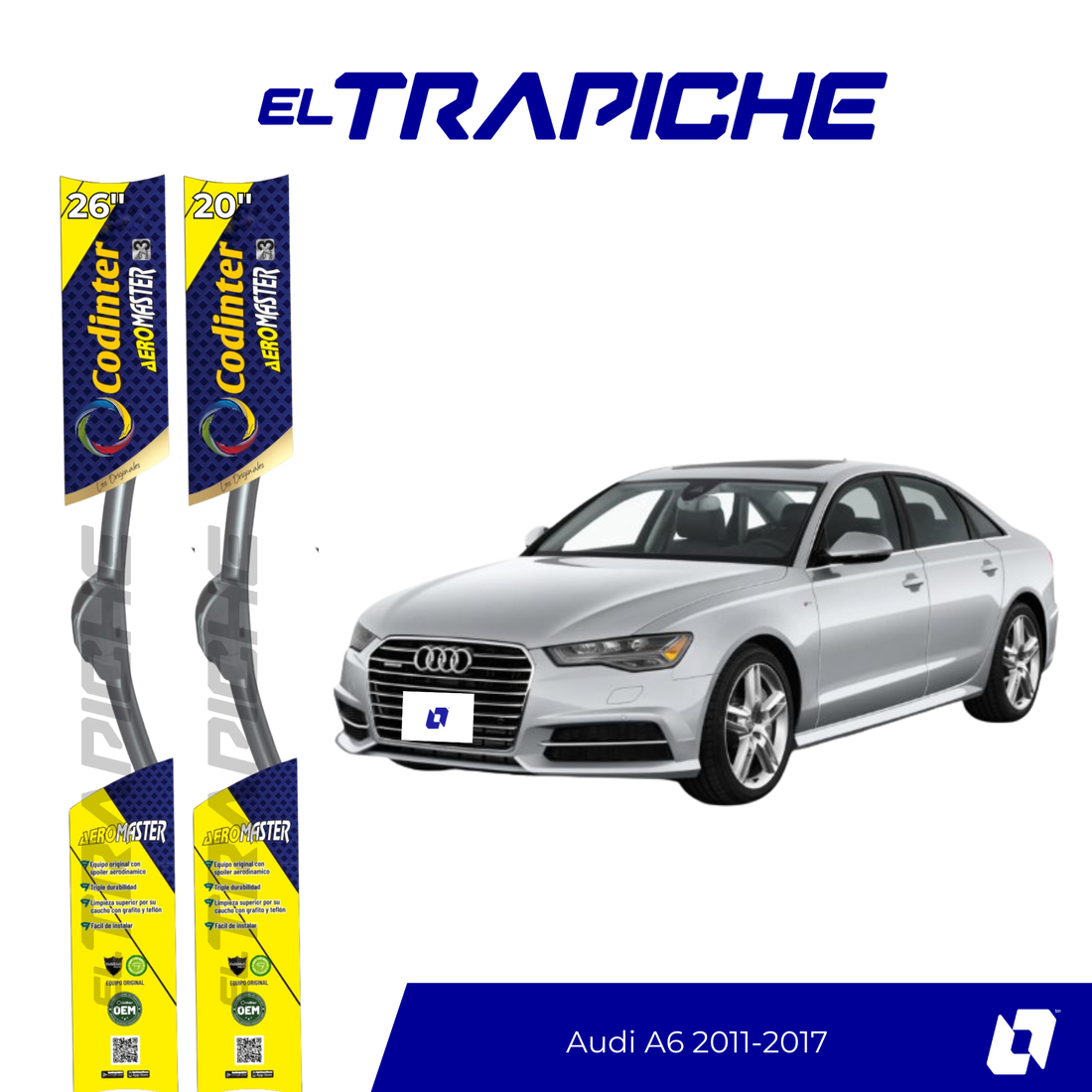 Plumillas Audi A6 2011-2017