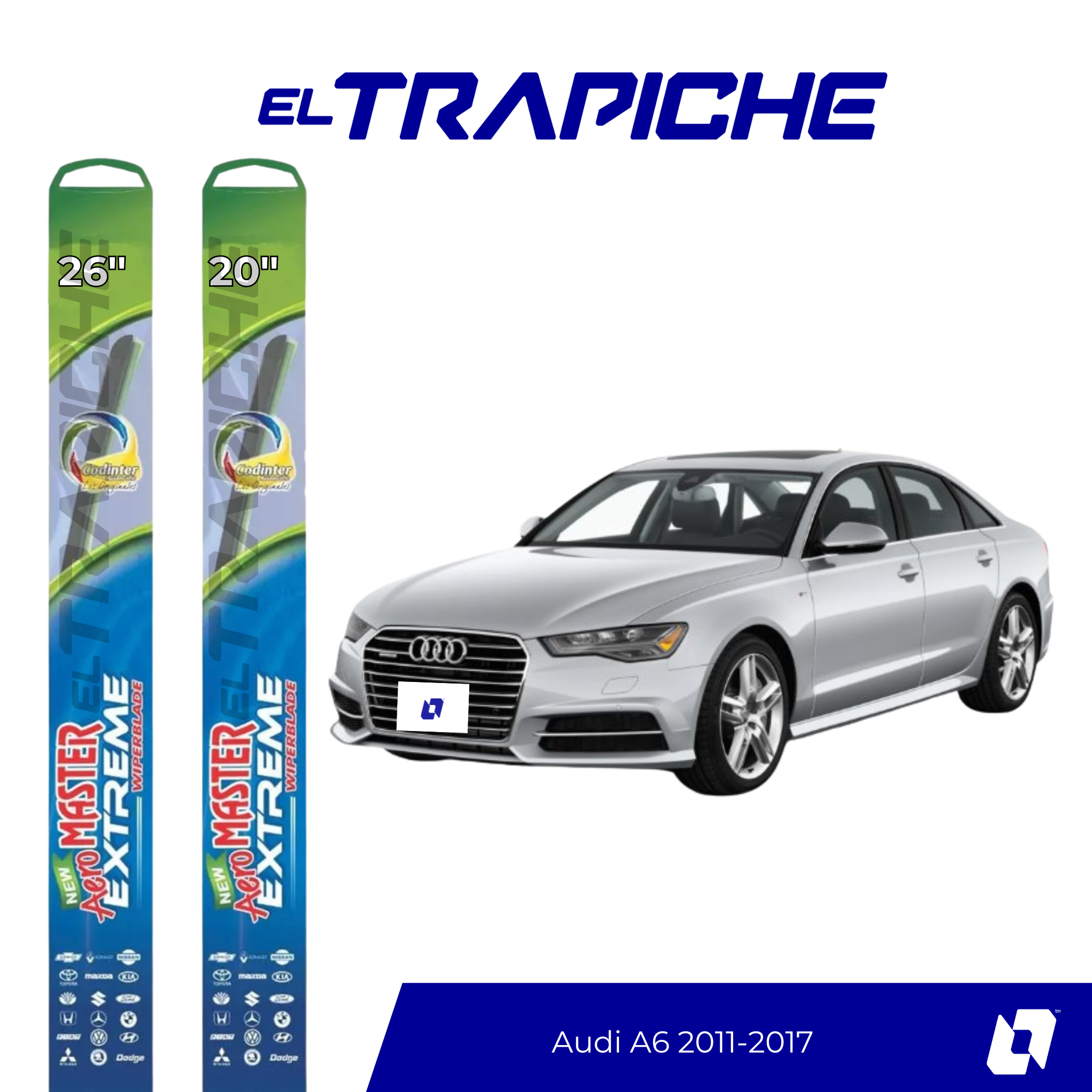 Plumillas Audi A6 2011-2017