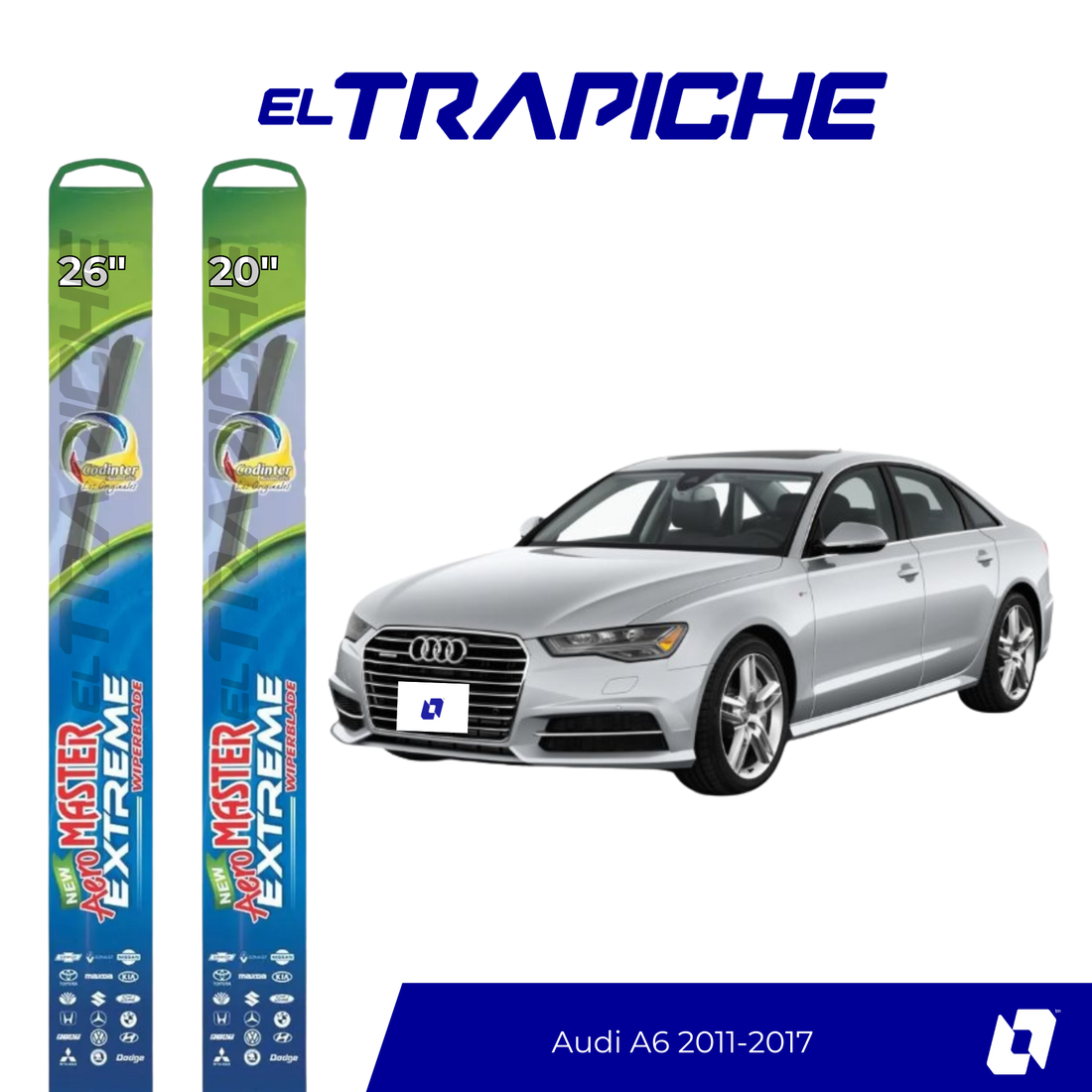 Plumillas Audi A6 2011-2017