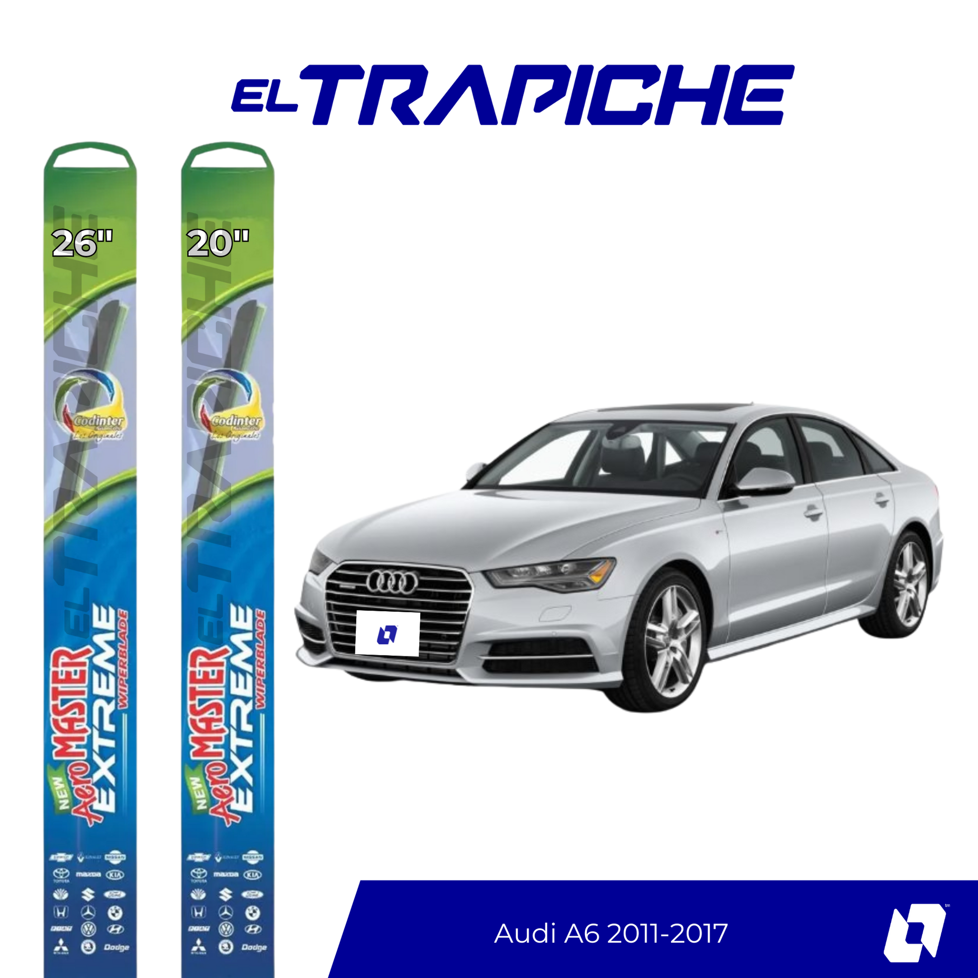 Plumillas Audi A6 2011-2017