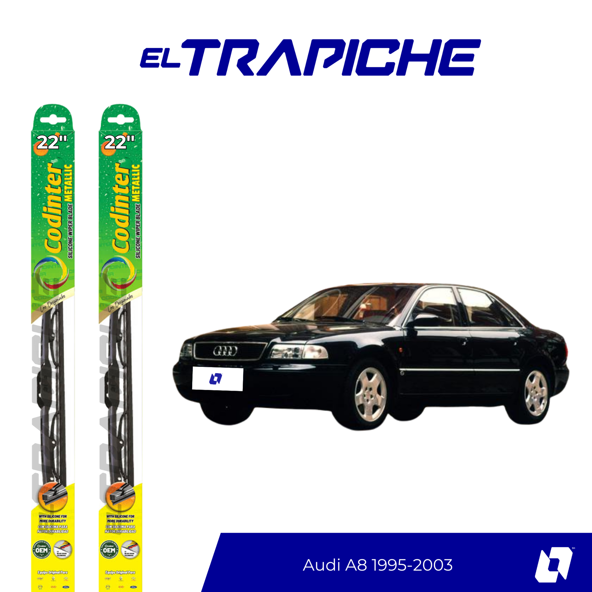 Plumillas de equipamiento Original con estructura de acero inoxidable, paseadores inoxidables, separadores en fibra antivibración, pintura electrostática para intemperie