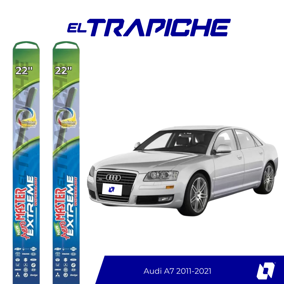 Limpiaparabrisas Audi A8 2004-2010 AeroMaster Extreme